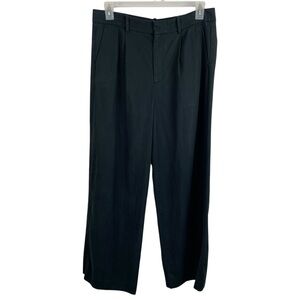 Madewell | Washed Black Slouchy Straight Pants